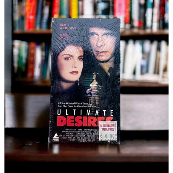 SEALED Ultimate Desires VHS OOP VHS RARE Tracy Scoggins Rare Erotic Thriller - Picture 1 of 5